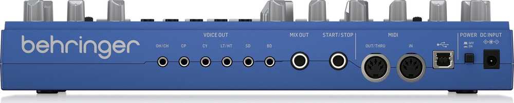 Behringer RD-6-BU ritmo/būgnų mašina