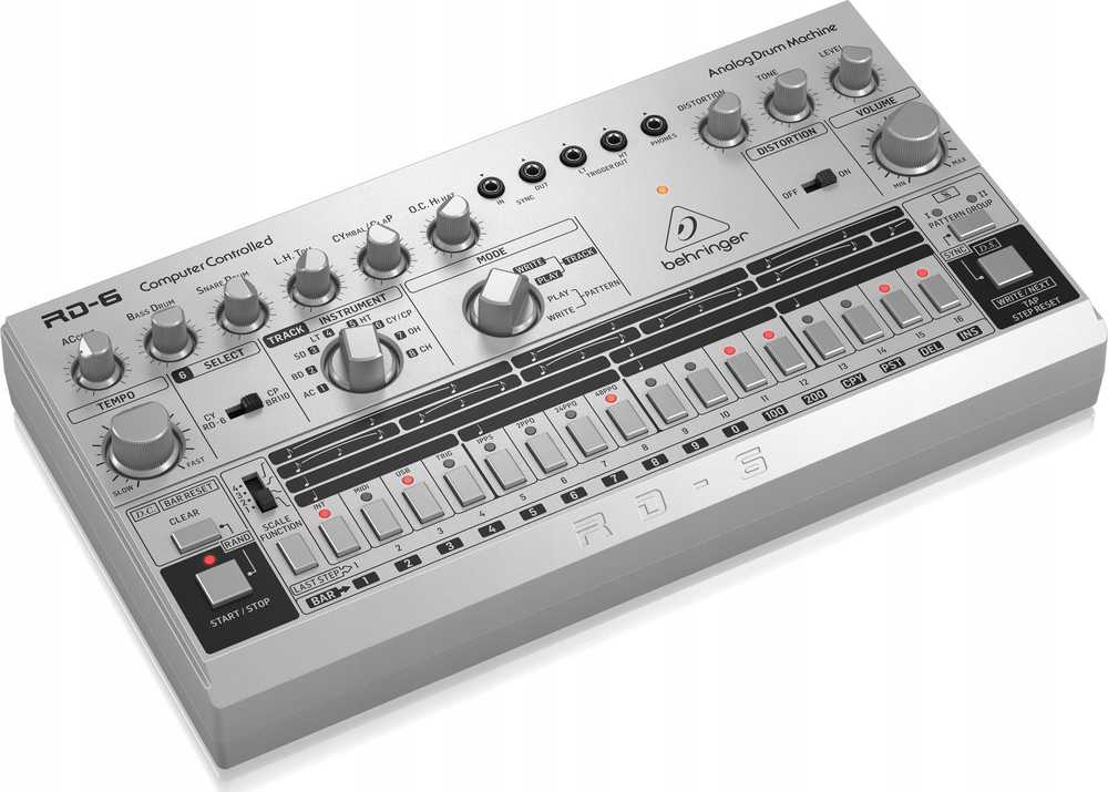 Behringer RD-6-SR - Būgninė mašina