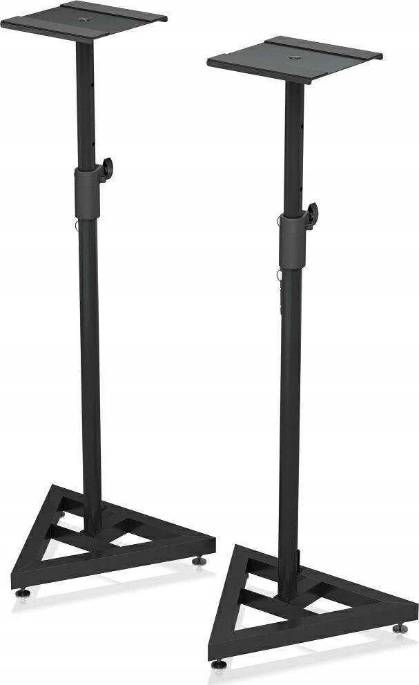 Ausinės Behringer SM5002 – studijinių monitorių stovų rinkinys su aukščio reguliavimu