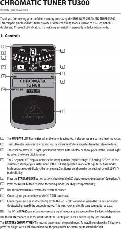 Behringer TU300
