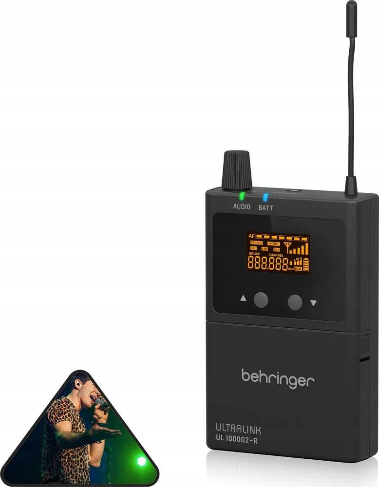 Ausinės „Behringer UL 1000G2-R“ belaidis monitoriaus imtuvas