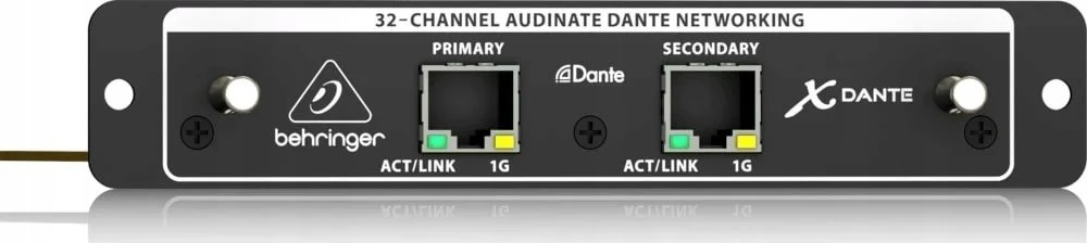 „Behringer X-DANTE DANTE“ išplėtimo plokštė, skirta X32
