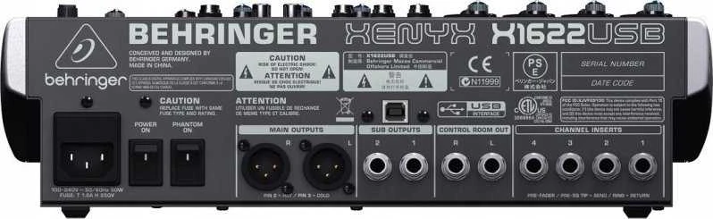 Behringer X1622USB 16 kanalai 10 – 200000 Hz