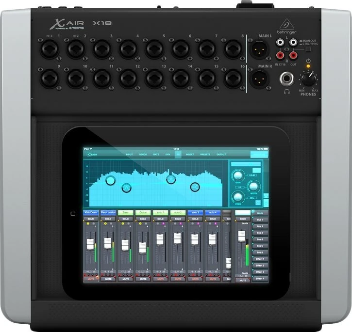 Behringer X18 garso pultas, 18 kanalų