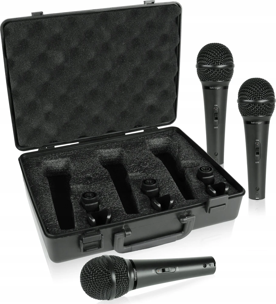 Behringer XM1800S mikrofonas Juoda Studijos mikrofonas