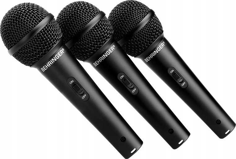 Behringer XM1800S mikrofonas Juoda Studijos mikrofonas