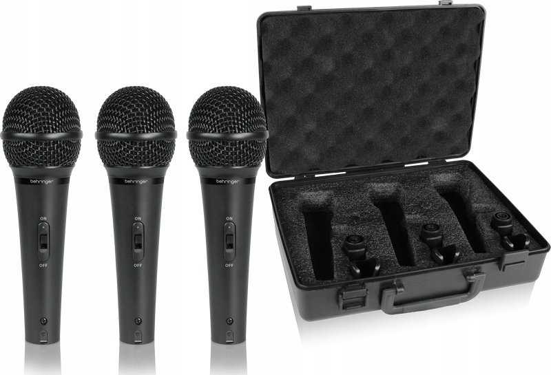 Behringer XM1800S mikrofonas Juoda Studijos mikrofonas