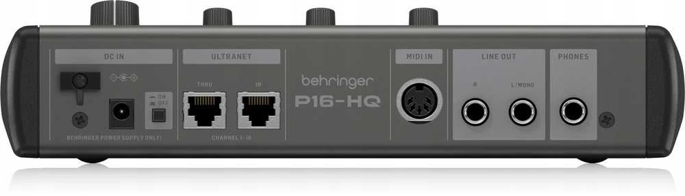 Carruzzo Behringer P16-HQ 16-chn digital personal mixer