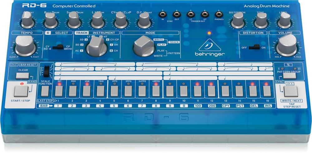 Behringer RD-6-BB - Būgninis aparatas