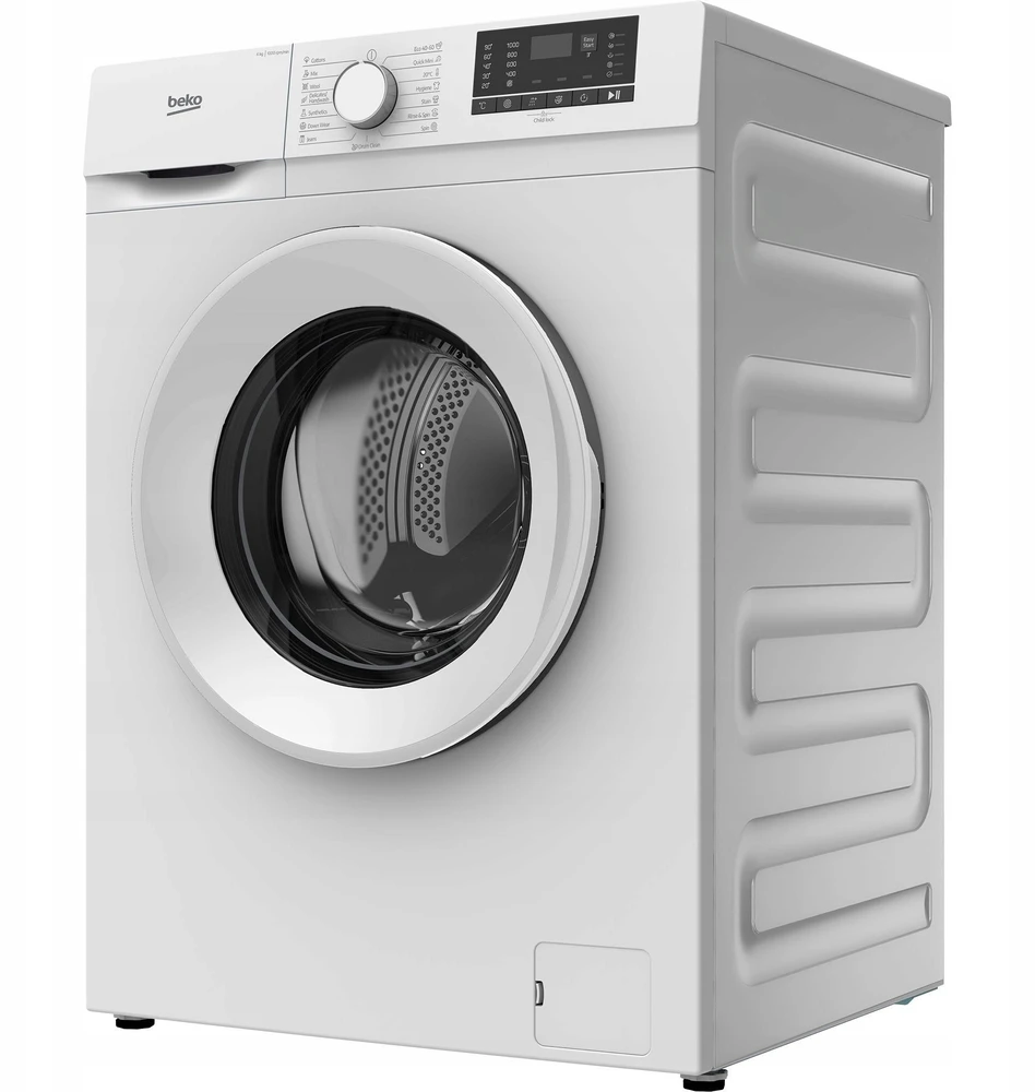 Beko B1WFK2604WEE Skalbimo mašina, Freestanding, Front loading, Skalbimo talpa 6kg, Baltas | BEKO