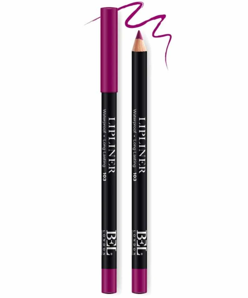 Bel London Hydrogenated Vegetable Oil Atsparus vandeniui Contour Lip Liner 103 0.78 g