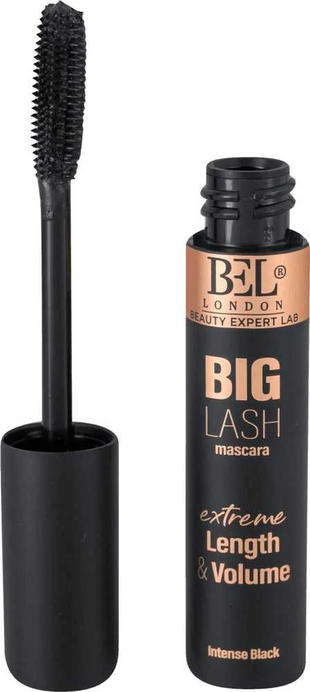Bel London Big Lash Volumizing & Lengthening Blakstienų tušas Intense Juodas 13.5 ml