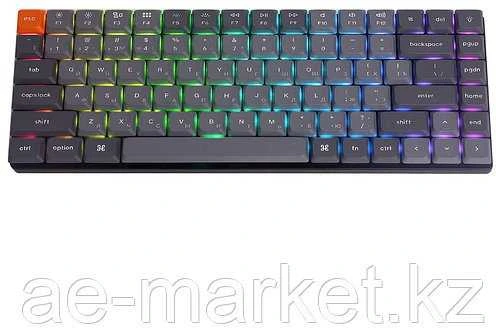 Žemo Profilio Klaviatūra Keychron K3 Max (Juoda) - Low Profile Gateron Raudona Switches (Nėra Hot-Swap)