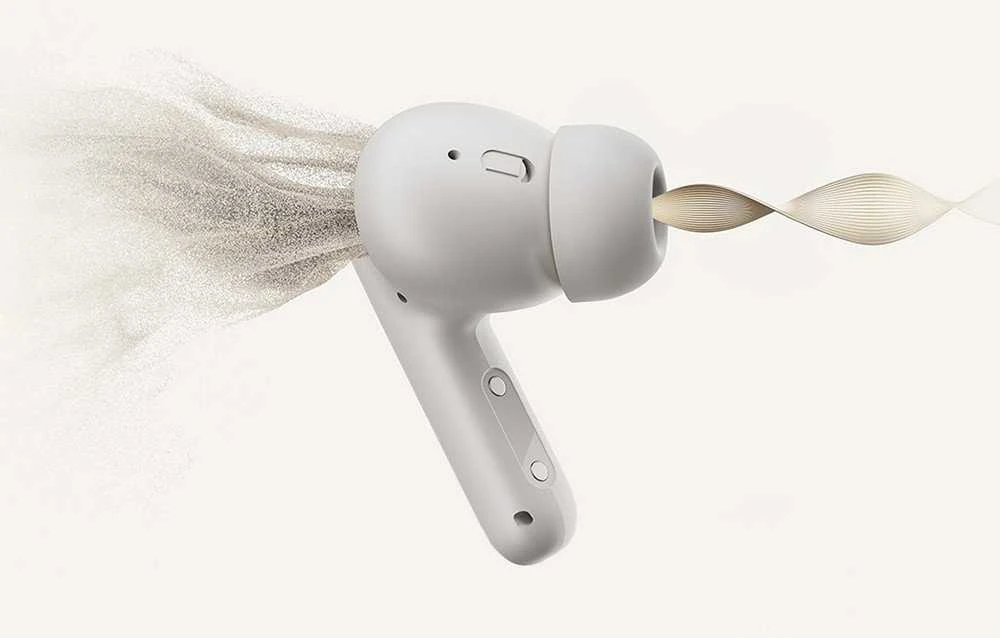 TWS QCY Buds HT15 ANC ausinės (baltas)