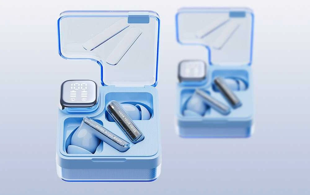 TWS QCY MeloBuds Neo T31 Ausinės (mėlynas)