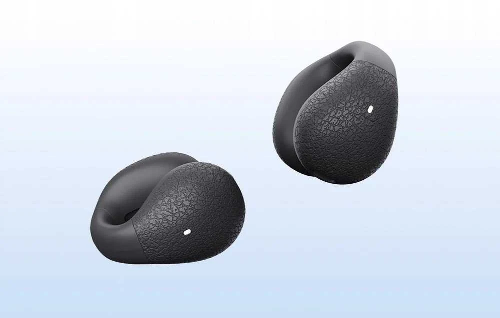 OWS QCY Crossky C10 ausinės su ENC spaustuku, IPX5, Bluetooth 5.4 - Juodas