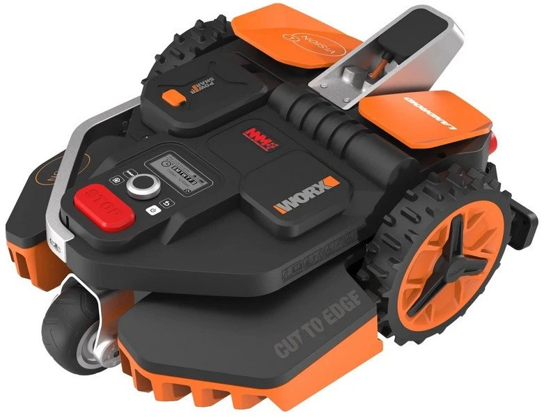 Belaidis vejos pjovimo robotas Worx Vision AI L1300 | skirtas iki 1300 m² vejai (WR213E)