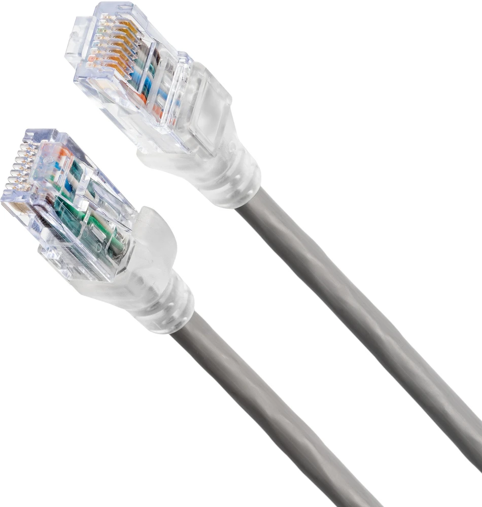 Belden Patch Cord 10GX Cat6a UTP 1m Pilka