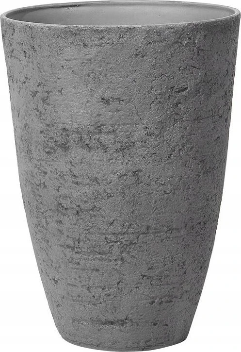 Beliani 2 vazonų rinkinys CAMIA 51 cm pilkas