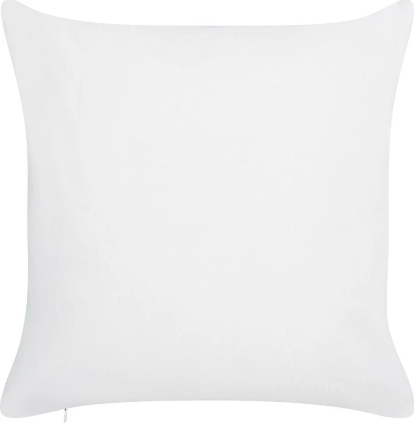 Beliani 2 sodo pagalvėlių rinkinys TERMINI su lapų raštu 45 x 45 cm žalias