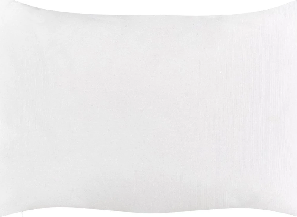 Beliani 2 sodo pagalvių komplektas CAMPEI abstraktus raštas 40 x 60 cm rožinis