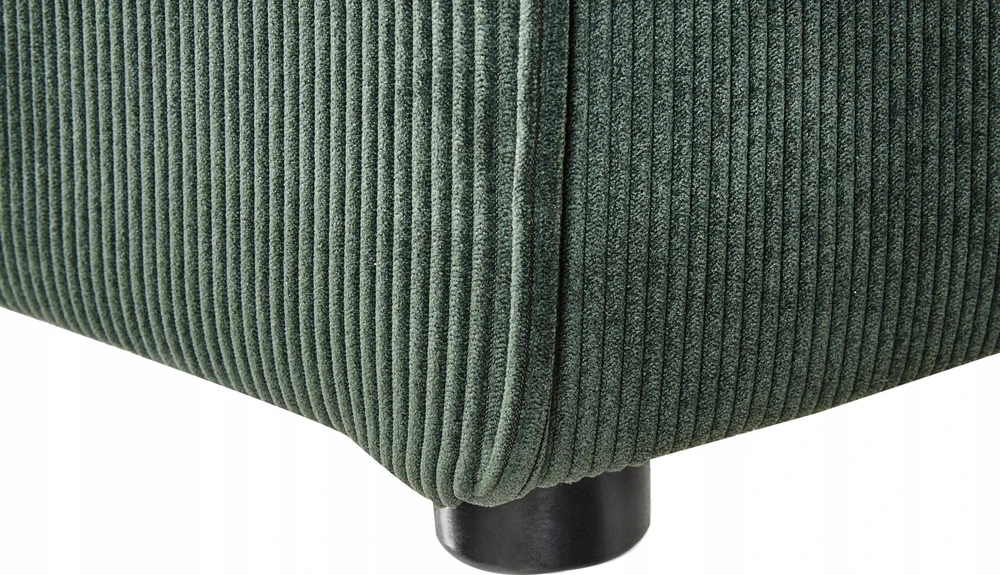 Beliani 2 vietų modulinė sofa LEMVIG, žalia, velvetas