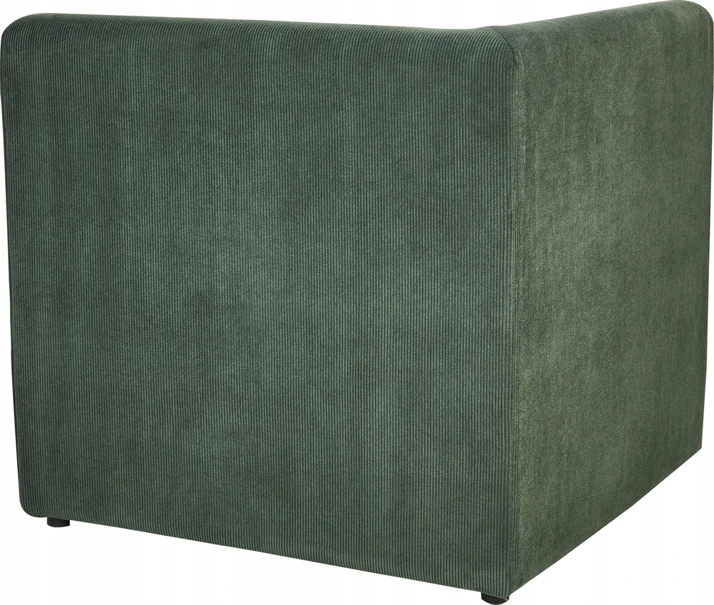 Beliani 2 vietų modulinė sofa LEMVIG, žalia, velvetas