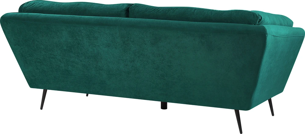 Beliani 3 vietų sofa LENVIKaksominė, smaragdinė