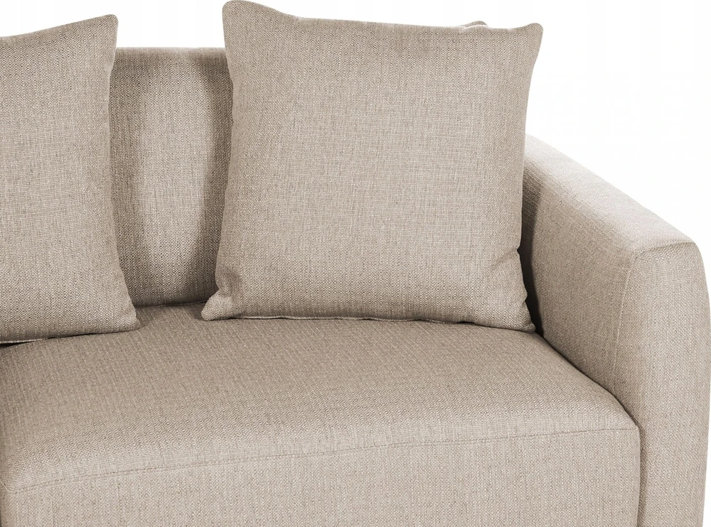 Beliani 3 vietų sofa SIGTUNA, smėlio spalvos