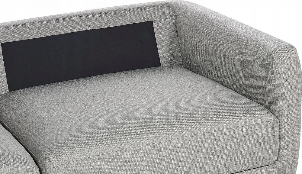 Beliani 3 vietų sofa SIGTUNA šviesiai pilka