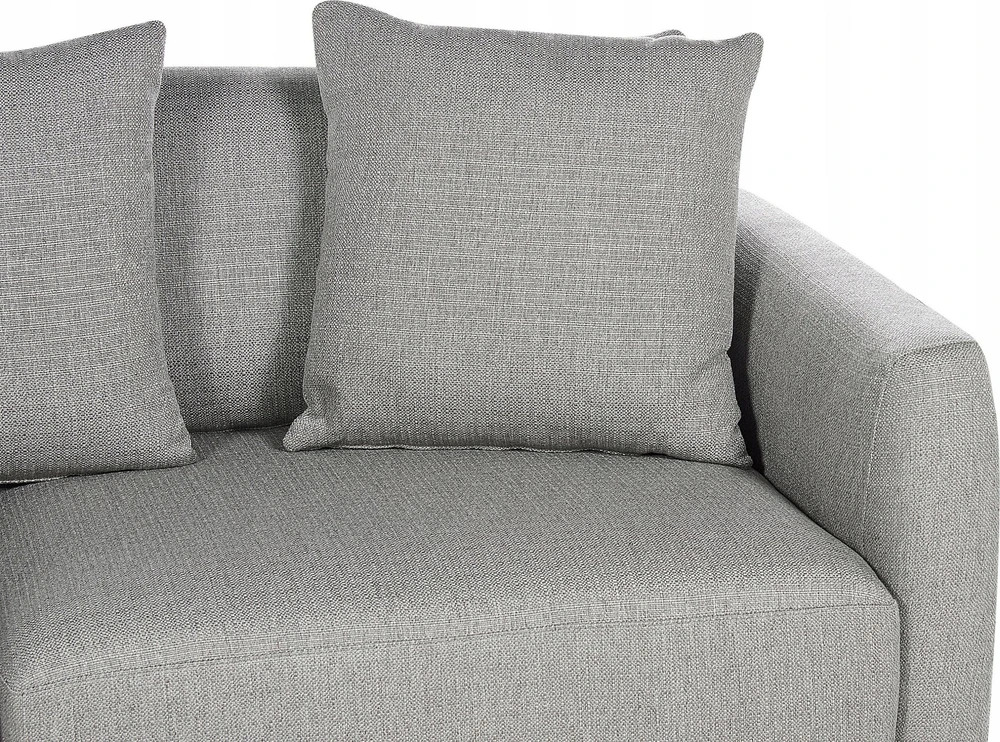 Beliani 3 vietų sofa SIGTUNA šviesiai pilka