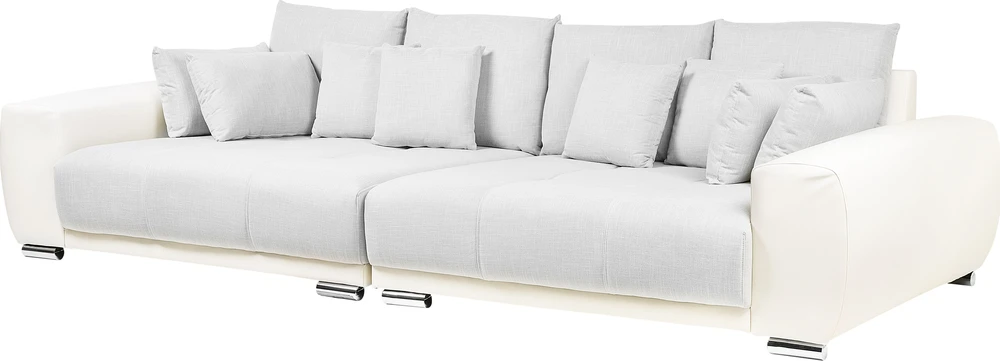 Beliani 4 vietų sofa TORPO šviesiai smėlio spalvos