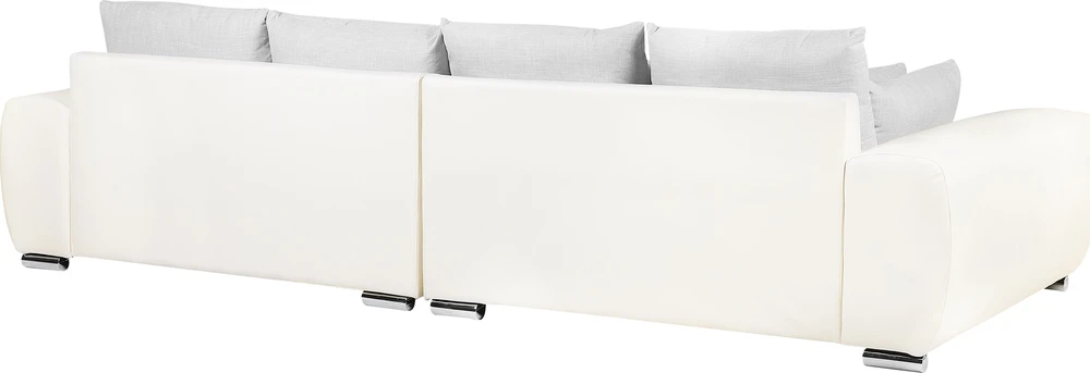Beliani 4 vietų sofa TORPO šviesiai smėlio spalvos
