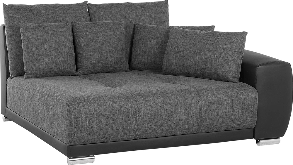Beliani 4 vietų sofa TORPO pilka
