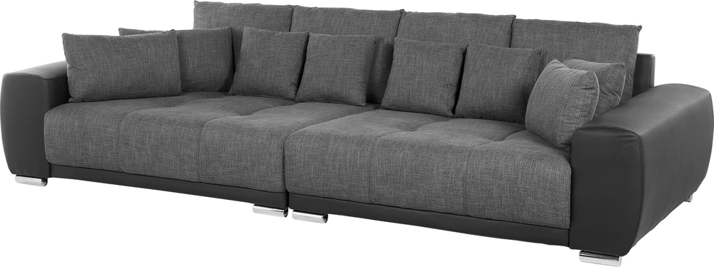 Beliani 4 vietų sofa TORPO pilka