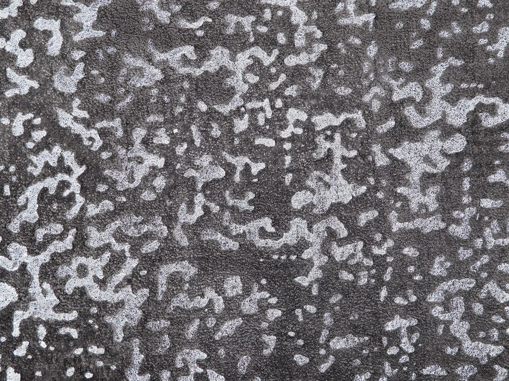 Beliani Kilimas ESEL sidabrinis 80 x 150 cm viskozė