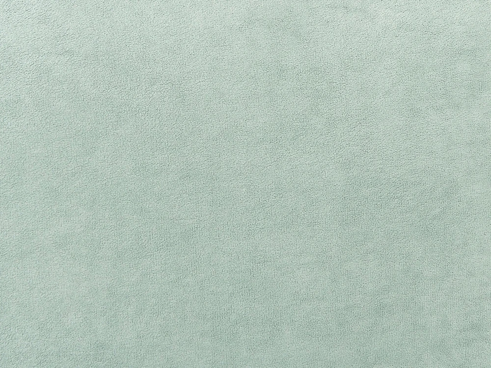 Beliani Lova su patalynės dėže BAJONNA Velvet mėtų spalvos 160 x 200 cm