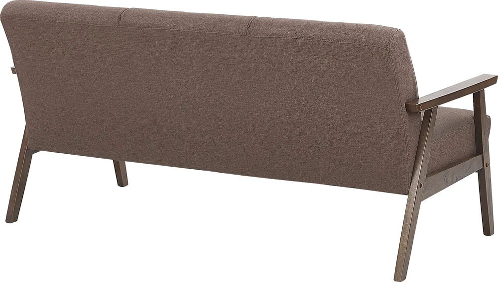 Beliani 3 vietų sofa ASNES ruda