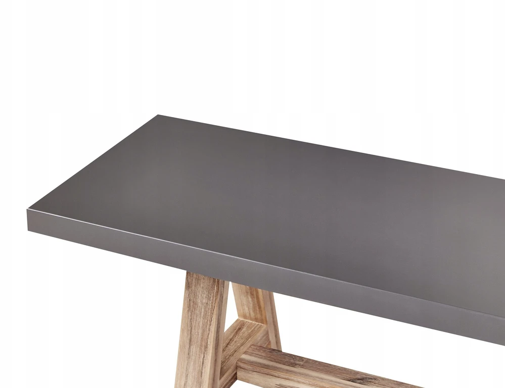 Beliani Sodo suolas TONNARE 200 cm, pilkas betonas