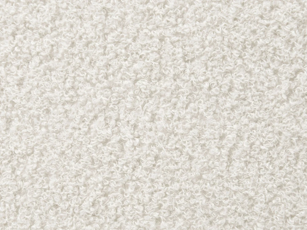 Beliani Lova Boucle AMBILLOU 160 x 200 cm, išbalinta balta