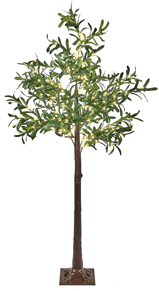 Beliani Sodo LED dekoracija CELIONI Medelis 180 cm Žalia
