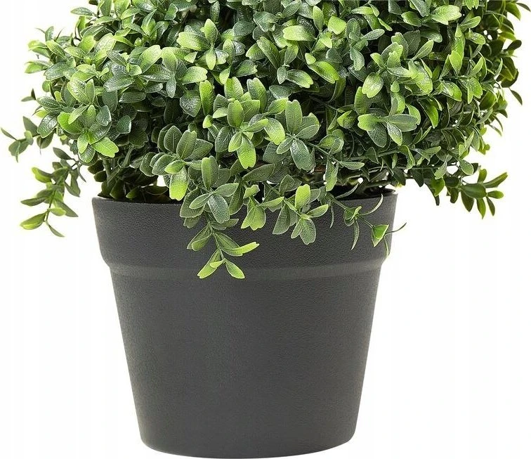Beliani Dirbtinis augalas BUXUS SPIRAL TREE 98 cm žalias