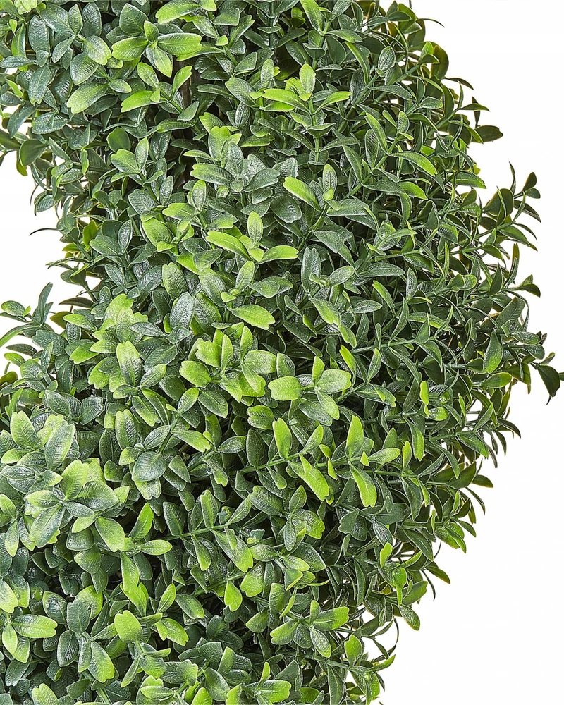Beliani Dirbtinis augalas BUXUS SPIRAL TREE 98 cm žalias