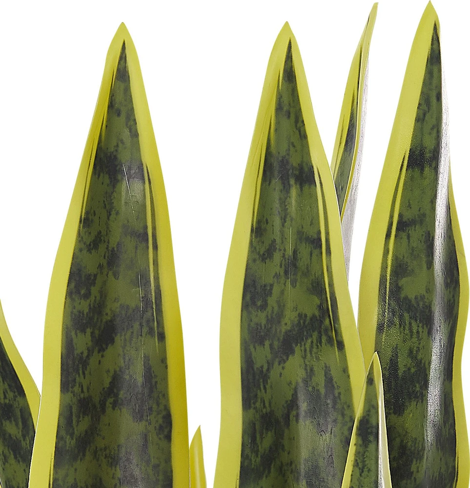 Beliani Dirbtinis augalas SNAKE PLANT 63 cm Žalias