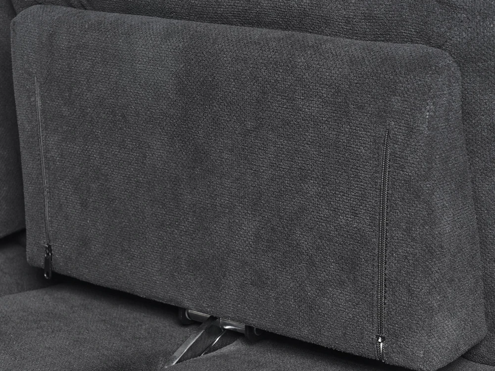 Beliani 3 vietų sofa IKAST juoda