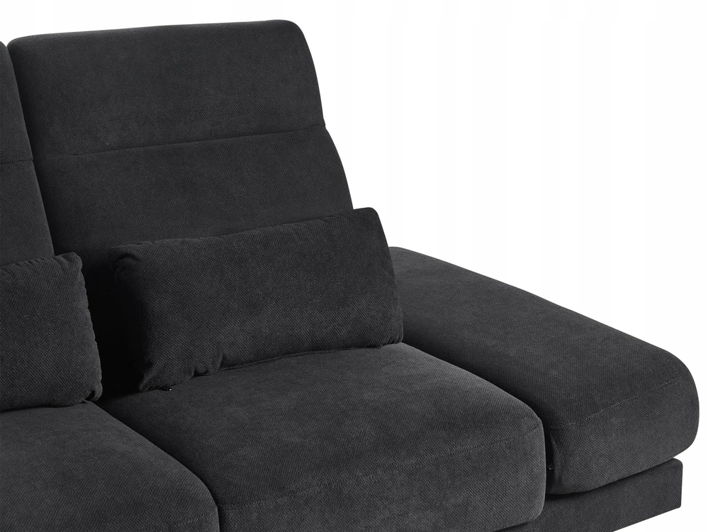 Beliani 3 vietų sofa IKAST juoda