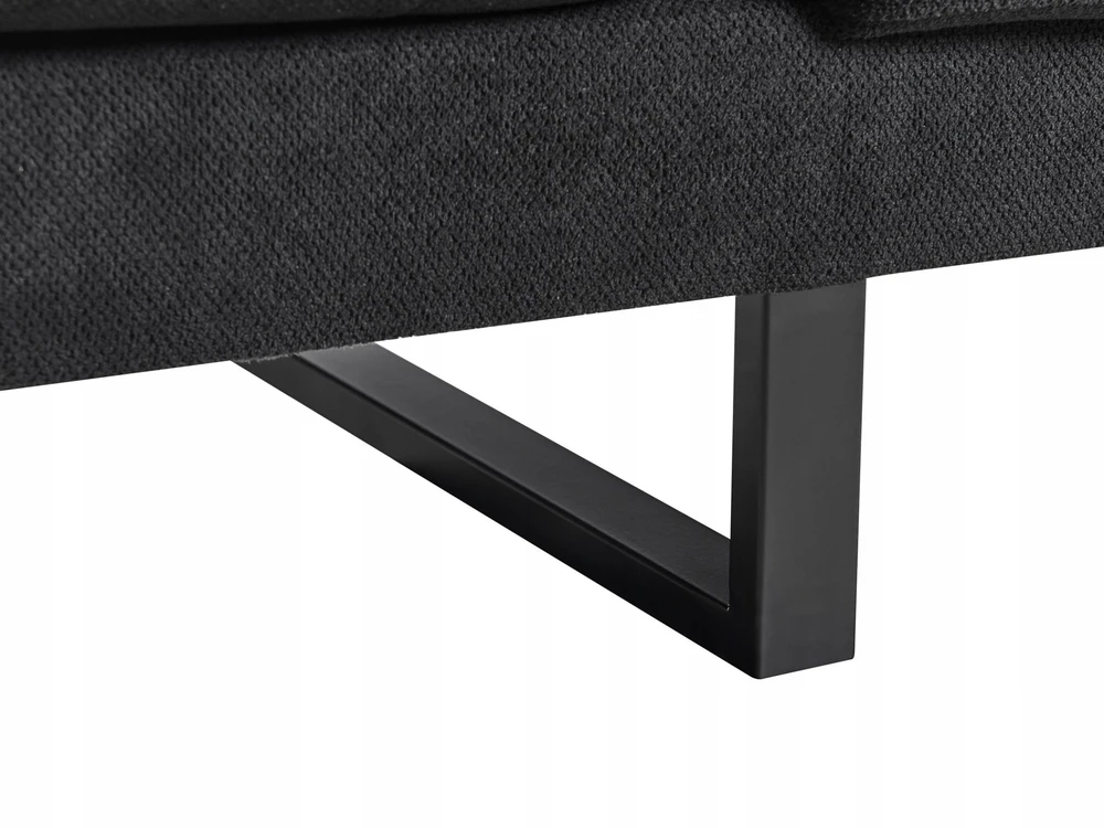 Beliani 3 vietų sofa IKAST juoda