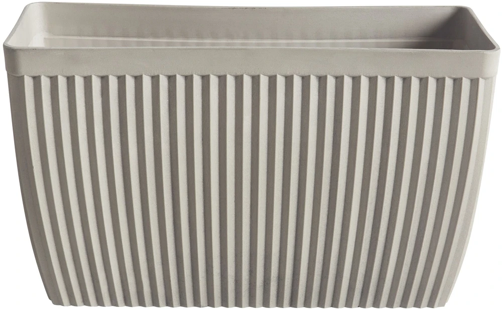 Beliani Gėlių vazonas SISAL 73 cm smėlio spalvos