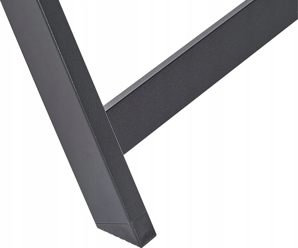 Lauko baldų komplektas Beliani Sodo kampinė sofa su staliuku 5 asmenims COCCORINO pilka, metalinė