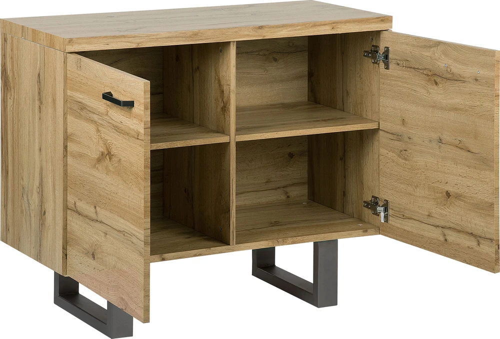 Beliani TIMBER komoda šviesiai ruda